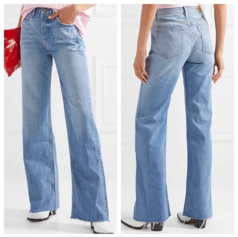 GRLFRND Wide Leg Jeans - Carla / Gonna Fly Now